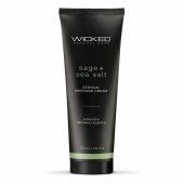 Массажный легкий крем WICKED Sage plus Sea Salt - 120 мл. - Wicked - купить с доставкой в Архангельске