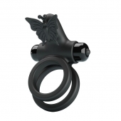 Черное эрекционное виброкольцо Passionate Ring IX - Baile - в Архангельске купить с доставкой