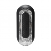 Черный мастурбатор Tenga Flip Zero Gravity с вибрацией - Tenga - в Архангельске купить с доставкой