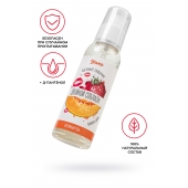 Съедобная гель-смазка Yovee «Двойной соблазн» с Д-пантенолом и вкусом клубники и дыни - 100 мл. - ToyFa - купить с доставкой в Архангельске