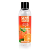 Массажное масло Sexy Sweet Fresh Orange с ароматом апельсина и феромонами - 75 мл. - Биоритм - купить с доставкой в Архангельске