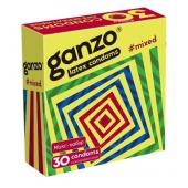 Микс-набор из 30 презервативов Ganzo Mixed - Ganzo - купить с доставкой в Архангельске