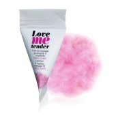 Съедобное согревающее массажное масло Love Me Tender Cotton Candy с ароматом сладкой ваты - 10 мл. - Love to Love - купить с доставкой в Архангельске
