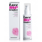 Съедобное согревающее массажное масло Love Me Tender Cotton Candy с ароматом сладкой ваты - 100 мл. - Love to Love - купить с доставкой в Архангельске