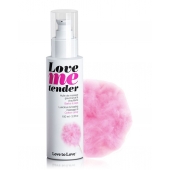 Съедобное согревающее массажное масло Love Me Tender Cotton Candy с ароматом сладкой ваты - 100 мл. - Love to Love - купить с доставкой в Архангельске