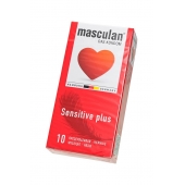 Презервативы Masculan Sensitive plus - 10 шт. - Masculan - купить с доставкой в Архангельске
