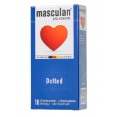 Презервативы с пупырышками Masculan Dotted - 10 шт. - Masculan - купить с доставкой в Архангельске