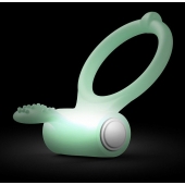 Светящееся в темноте эрекционное виброкольцо Power Clit - Dorcel - в Архангельске купить с доставкой