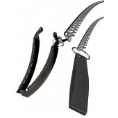 Зажим для половых губ с поводком Pussy Clamp With A Leash - Orion - купить с доставкой в Архангельске