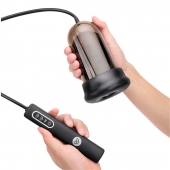 Мастурбатор с вибрацией Head Stroking - Pink Vibe - в Архангельске купить с доставкой