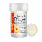 Интимный гель Esferas do Dragao Hot Ball с охлаждающе-разогревающим эффектом (2 шарика по 3 гр.) - HotFlowers - купить с доставкой в Архангельске