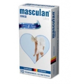 Ультратонкие презервативы Masculan Ultra Fine с обильной смазкой - 10 шт. - Masculan - купить с доставкой в Архангельске
