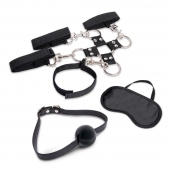 Набор для фиксации из 7 предметов Hogtie   Ball Gag Kit - Lux Fetish - купить с доставкой в Архангельске