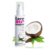 Съедобное согревающее массажное масло Love Me Tender Cocos с ароматом кокоса - 100 мл. - Love to Love - купить с доставкой в Архангельске