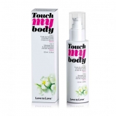 Силиконовый лубрикант 2-в-1 Touch My Body с ароматом моной - 100 мл. - Love to Love - купить с доставкой в Архангельске