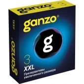 Презервативы увеличенного размера Ganzo XXL - 3 шт. - Ganzo - купить с доставкой в Архангельске