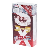 Ароматизированные презервативы Sagami Xtreme COLA - 10 шт. - Sagami - купить с доставкой в Архангельске