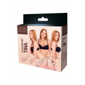 Набор из 3 мастурбаторов The Girl Next Door Tina - Dream Toys - в Архангельске купить с доставкой
