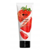 Лубрикант на водной основе OYO Aroma Gel Strawberry с ароматом клубники - 75 мл. - OYO - купить с доставкой в Архангельске
