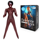 Темнокожая секс-кукла Шарлиз с 3 рабочими отверстиями - Erowoman-Eroman - в Архангельске купить с доставкой
