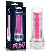 Светящийся в темноте мастурбатор 8.5 Lumino Play Masturbator - Lovetoy - в Архангельске купить с доставкой