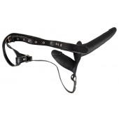 Женский страпон с вагинальной пробкой - 15 см. - Orion - купить с доставкой в Архангельске