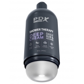 Мастурбатор в бутылке Shower Therapy Deep Cream - Pipedream - в Архангельске купить с доставкой