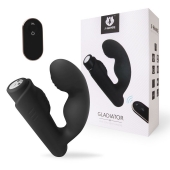 Черный вибромассажер Gladiator - 10,7 см. - S-HANDE - в Архангельске купить с доставкой