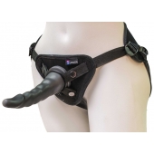 Комплект из трусиков Harness и двух насадок - 20,5 и 18 см. - LOVETOY (А-Полимер) - купить с доставкой в Архангельске
