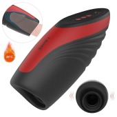 Черно-красный вибромастурбатор King Arthur - S-HANDE - в Архангельске купить с доставкой