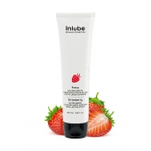 Лубрикант на водной основе Nuei Inlube с алоэ вера и ароматом клубники - 100 мл. - Nuei cosmetics - купить с доставкой в Архангельске