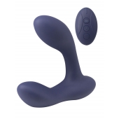 Синий массажер простаты с двумя моторами P-Bliss - Lola Games - в Архангельске купить с доставкой