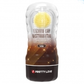 Прозрачный текстурированный мастурбатор Vacuum Cup Masturbator Stellar - Baile - в Архангельске купить с доставкой