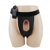 Полый вибрострапон на регулируемых трусиках Draven - 17,5 см. - Baile - купить с доставкой в Архангельске