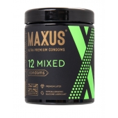 Презервативы MAXUS Mixed - 12 шт. - Maxus - купить с доставкой в Архангельске