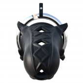 Черный замок верности Extreme Silicone Cock Blocker - Pipedream - купить с доставкой в Архангельске