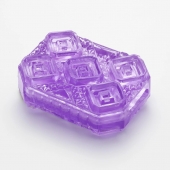 Фиолетовый мастурбатор-стимулятор Tenga Uni Amethyst - Tenga - в Архангельске купить с доставкой