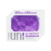 Фиолетовый мастурбатор-стимулятор Tenga Uni Amethyst - Tenga - в Архангельске купить с доставкой