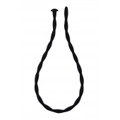 Черный уретральный массажер Glide Large - 30 см. - Lola Games - купить с доставкой в Архангельске