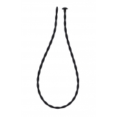 Черный уретральный массажер Glide Medium - 30 см. - Lola Games - купить с доставкой в Архангельске