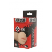 Нежный мастурбатор-ротик REALSTUFF 5INCH MASTURBATOR BJ - Dream Toys - в Архангельске купить с доставкой