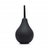 Черный анальный душ Thin Tip Enema Bulb - XR Brands - купить с доставкой в Архангельске