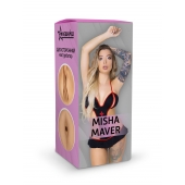 Двусторонний мастурбатор Misha Maver - 22 см. - ФлешНаш - в Архангельске купить с доставкой