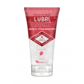 Интимный гель-смазка на водной основе Lubrimax Magic Strawberry - 75 мл. - ИнтелБИО - купить с доставкой в Архангельске
