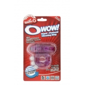 Фиолетовое эрекционное виброкольцо OWOW PURPLE - Screaming O - в Архангельске купить с доставкой