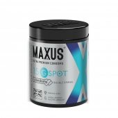 Гладкие презервативы Maxus G spot с двойной спиралью - 15 шт. - Maxus - купить с доставкой в Архангельске