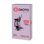 Презервативы OKOTO Mega Mix - 12 шт. - Sitabella - купить с доставкой в Архангельске