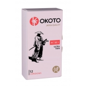 Тонкие презервативы OKOTO Ultra Thin - 12 шт. - Sitabella - купить с доставкой в Архангельске