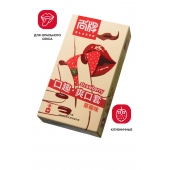 Презервативы Elasun Strawberry с аромато клубники - 10 шт. - Elasun - купить с доставкой в Архангельске