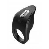 Черное эрекционное виброкольцо Vibro Lust Ring - MALESATION - в Архангельске купить с доставкой